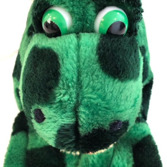 VTG 1994 Ganz plush spotted  frog green EUC - Picture 6 of 6